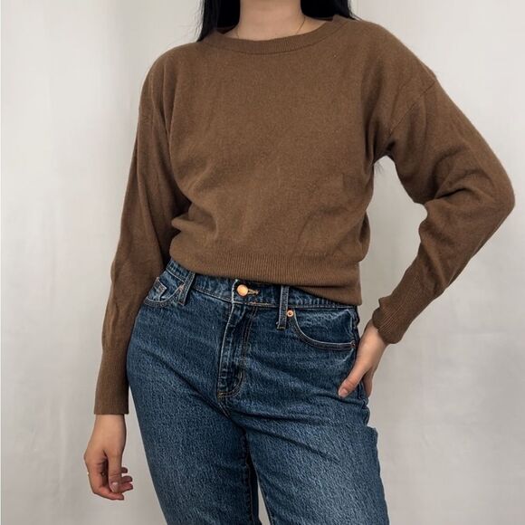 Vintage JH Collectibles Wool Rabbit Hair Blend Brown Sweater - Picture 2 of 8